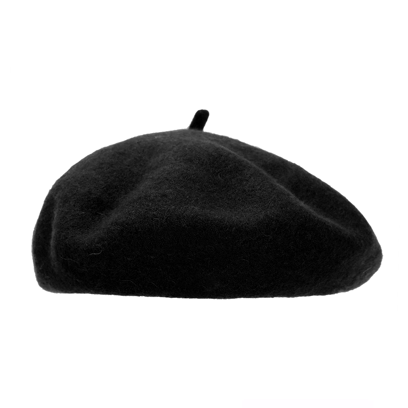 A Solid-Color Wool Beret for W - Beret French Wool recension och pris