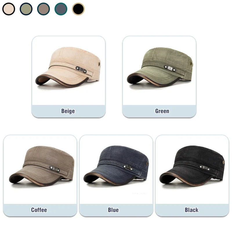 Leather Brim Washed Distressed - Dad Hat Cotton recension och pris